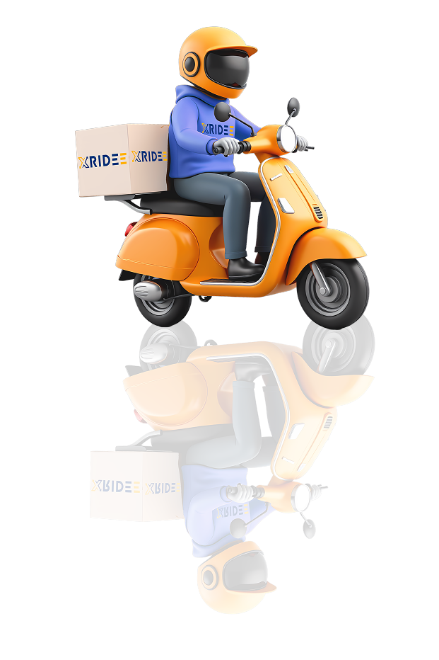 Food Ride XRidee – Smart Ride, Food & Delivery Platform